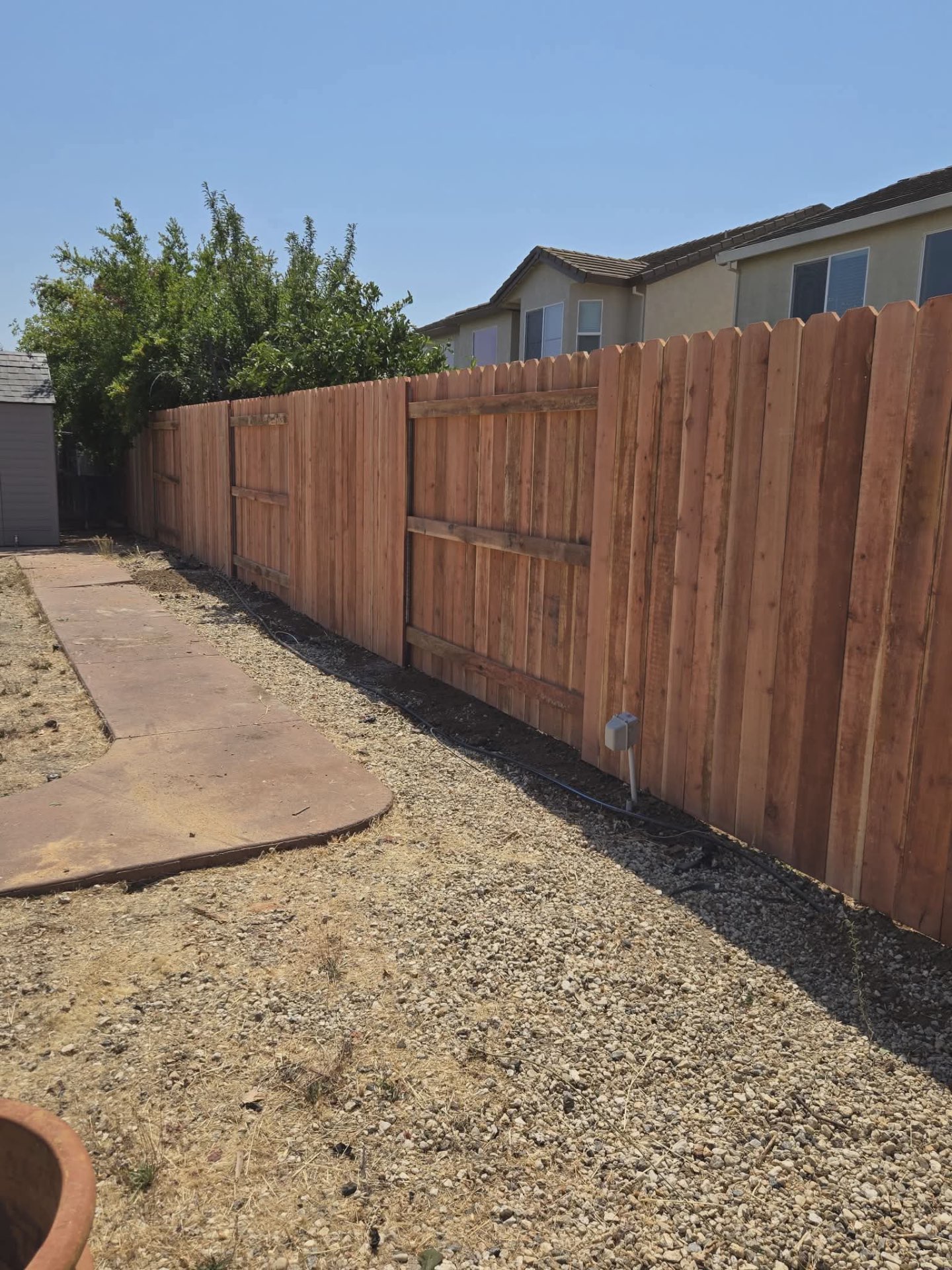Dog-Ear Privacy Fence